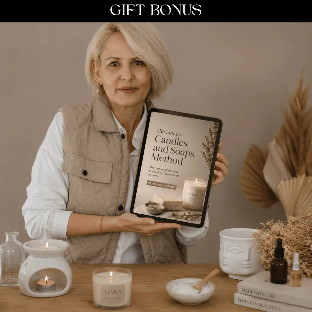 The Luxury Candles and Soaps Method: The Step-by-Step Guide to Creating Spa Products at Home (No Mistakes or Waste)